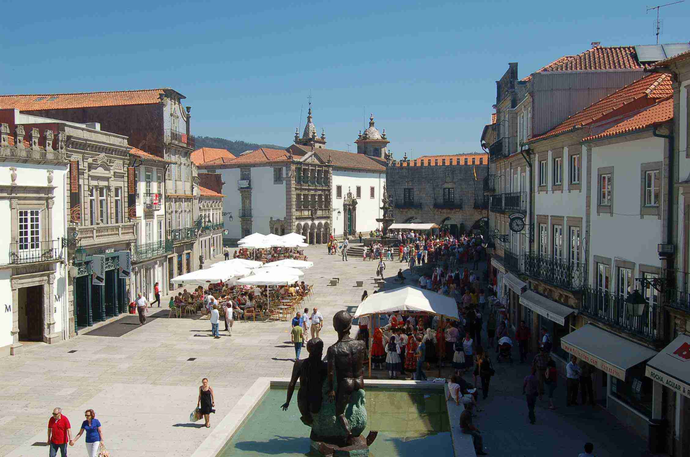Praça da Républica-Viana do Castelo, Portugal