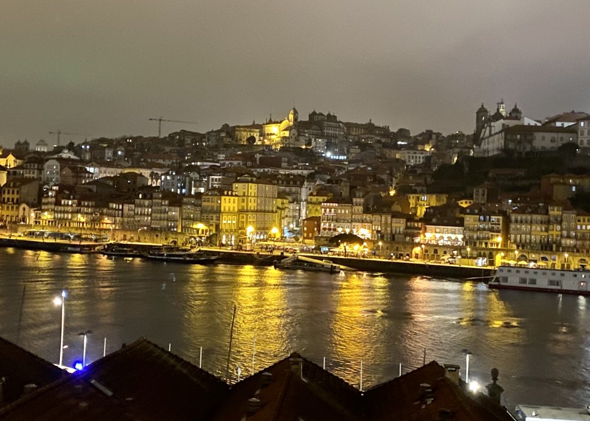 quartier Ribeira la nuit Porto