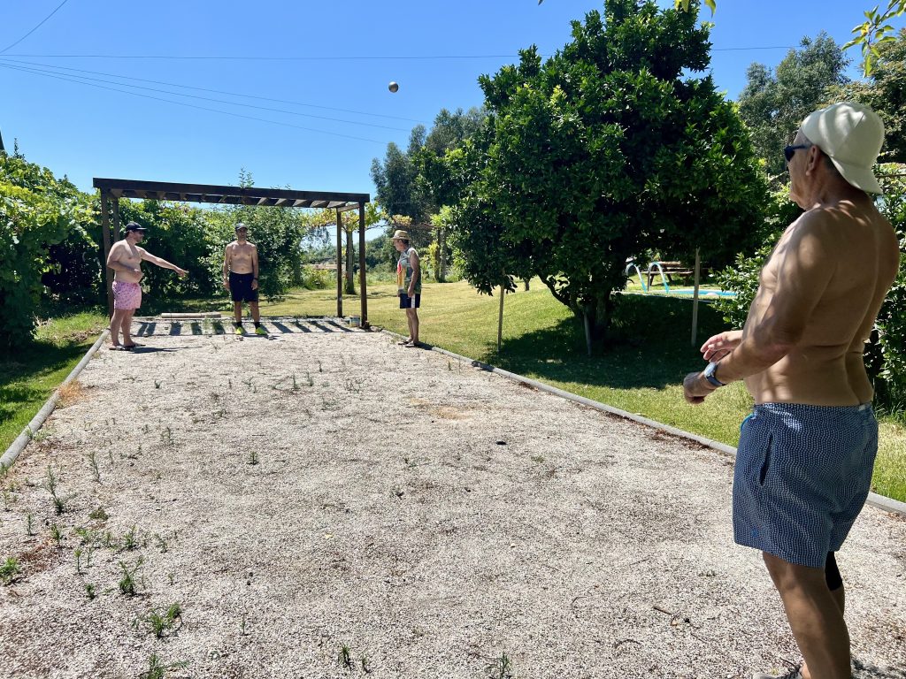 Pétanque proche Guimarães,nord du  portugal